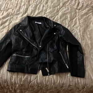 Black polyester, New York and Company jacket